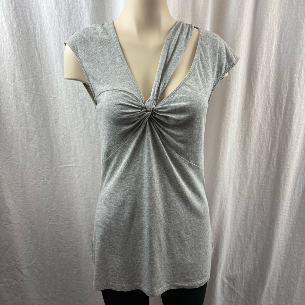 Anthropologie’s DELETTA Women’s Cut-Out Jersey Tee M